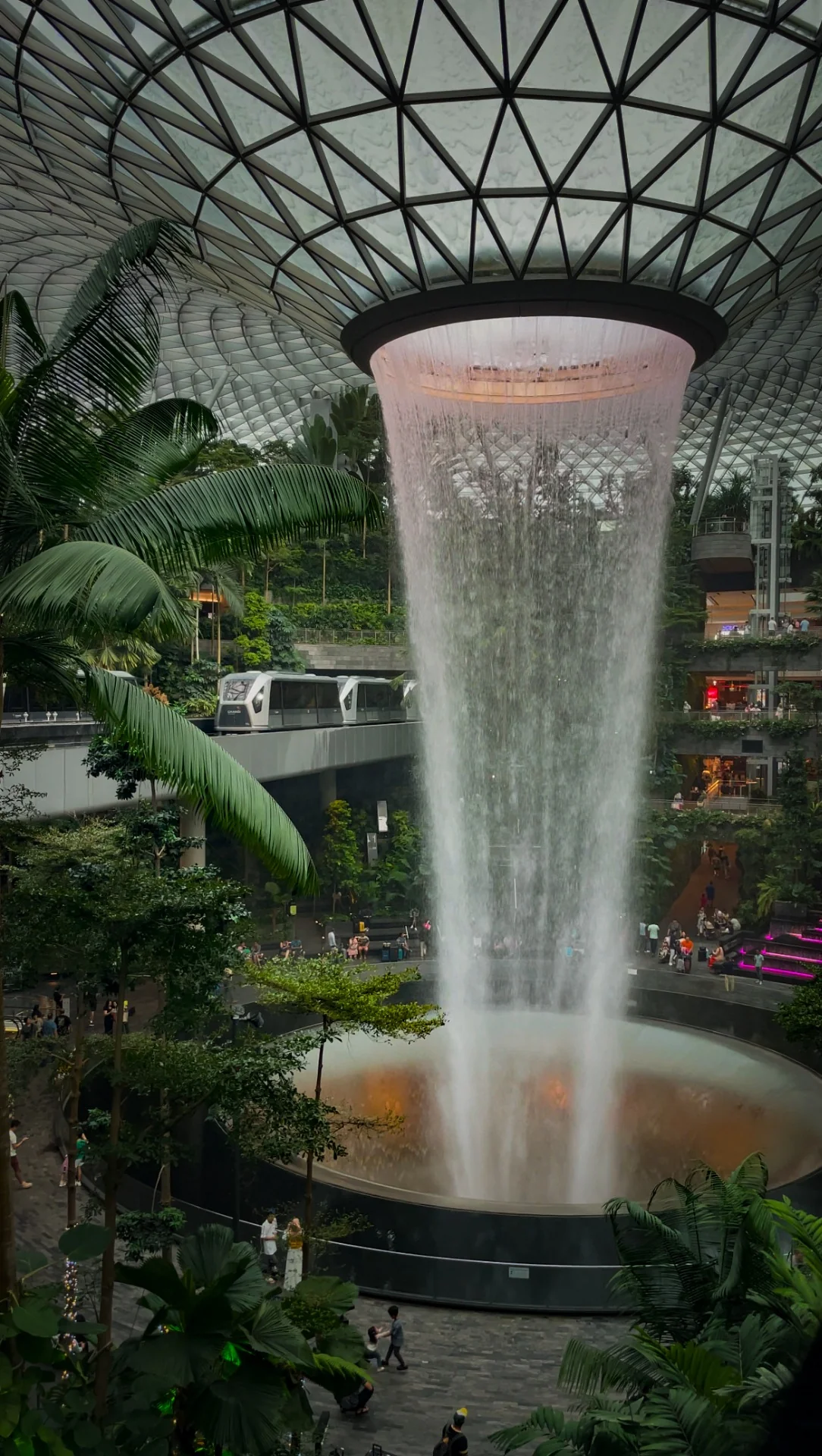Jewel Changi Rain Vortex