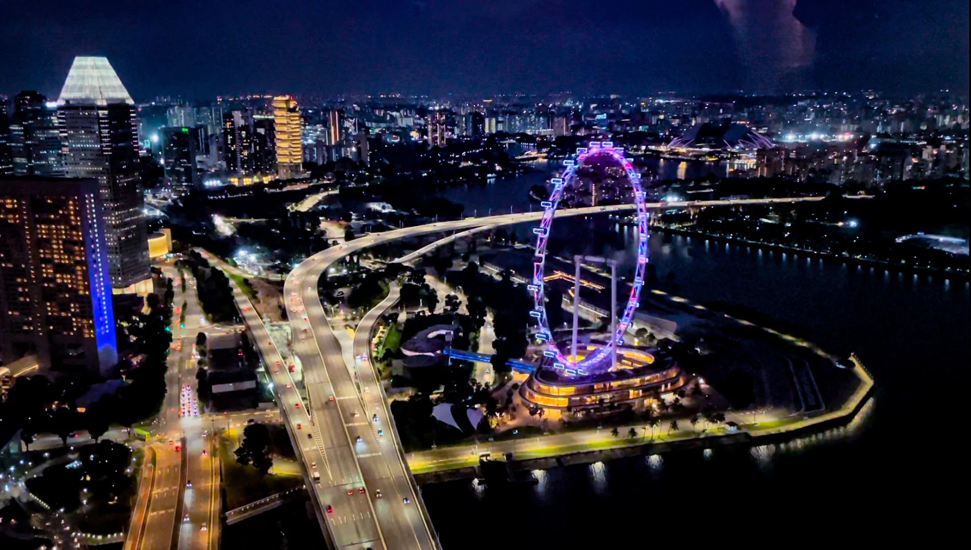 Marina Bay Sands SkyPark Terrace View